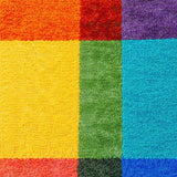 Ultra Soft Area Rug, Non Slip, Stain Resistant, Washable Area Rugs for Living Room, Bedroom, Machine Washable Pastel Girls Bedroom Rug(Orange)