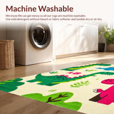 Fun Brightly Colored T Rex Imagery(Beige)