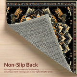 Elegant Abstract Circular Motif(Black)