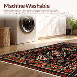 Geometric Low Contrast Tribal Motif(Black)