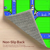 Energetic Street Scene Play Surface(Green)