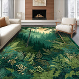 Earthy Rustic Symmetrical Elements(Green)