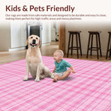 Playful Pink Geometric Flair(Pink)