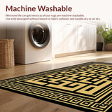 Luxurious Geometric Black and Gold(Gold)