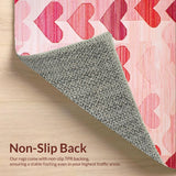 Chic Red Pink Symmetry(Red)