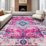 Lively Artistic Multicolored Mosaic(Pink)
