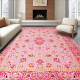 Stylish Distressed Medallion Style(Pink)