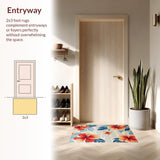 Bright Multicolored Nature Theme(Red)