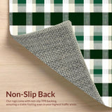 Inviting Classic Grid Visual Appeal(Green)