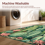 Elegant Pastel Leaf Motif(Green)