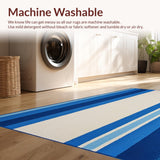 Elegant Textured Wave Motif(Blue)