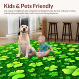 Charming Nature Inspired Floor Art(Green)