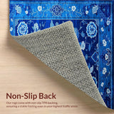 Elegant Blue Toned Chinoiserie Motif(Blue)