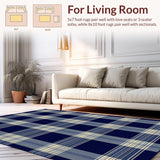 Classic Cozy Tartan Ensemble(Blue)