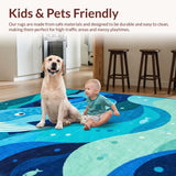 Blue Nursery Playful Imagery(Blue)