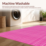 Trendy Pink Check Appeal(Pink)