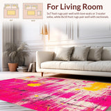 Bright Retro Color Block(Pink)