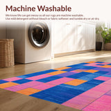 Contemporary Colorful Symmetric Layout(Blue)