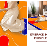 Ultra Soft Area Rug, Non Slip, Stain Resistant, Washable Area Rugs for Living Room, Bedroom, Bold Flame Motif with Energy(Orange)