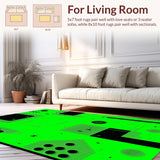 Charming Youthful Pixelated Design(Green)