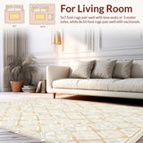 Ivory Beige Serene Oasis Design for Backyard Elegance(Beige)