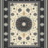 Warm Earthy Tones with Texture(Black)