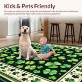 Festive Green Shamrock Decor(Green)