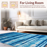 Elegant Ombre Textured Finish(Blue)