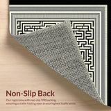 Chic Monochrome Tiled Aesthetic(Black)