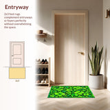 Fresh Nature Inspired Entrance Decor(Green)
