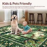 Chic Earthy Toned Print(Green)