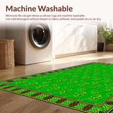 Charming Whimsical Clover Motif(Green)