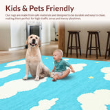 Gentle Cloudy Imagery for Kids(Blue)