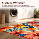 Lively Earthy Floral Composition(Red)