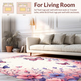 Charming Pastel Nature Motif(Pink)