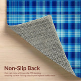 Trendy Tartan Inspired Decor(Blue)