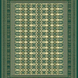 Ultra Soft Area Rug, Non Slip, Stain Resistant, Washable Area Rugs for Living Room, Bedroom, Boho Geometric Area for Foyer(Green)