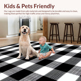 Classic Checkered Rustic Elegance(Black)