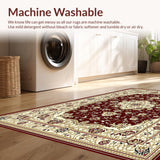 Artful European Inspired Decorative(Red)