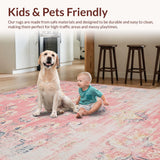 Chic Vintage Distressed Textures(Pink)