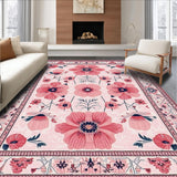 Modern Vibrant Floral Flourish(Pink)