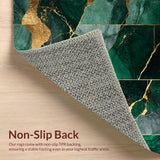 Elegant Geometric Gold Green Fusion(Green)