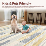Stylish Groovy Linear Artistry(Beige)