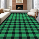 Chic Rustic Green Plaid Aesthetic(Green)