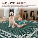 Elegant Geometric Motif(Green)