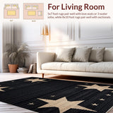 Cozy Dark Toned Stencil Design(Black)