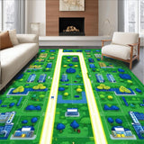 Fun Multicolored Educational Activity Mat(Green)