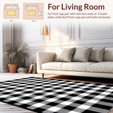 Sleek Modern Geometric Contrast(Black)