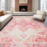 Elegant Pastel Distressed Motif(Pink)