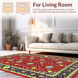 Elegant Country Garden Motif(Red)